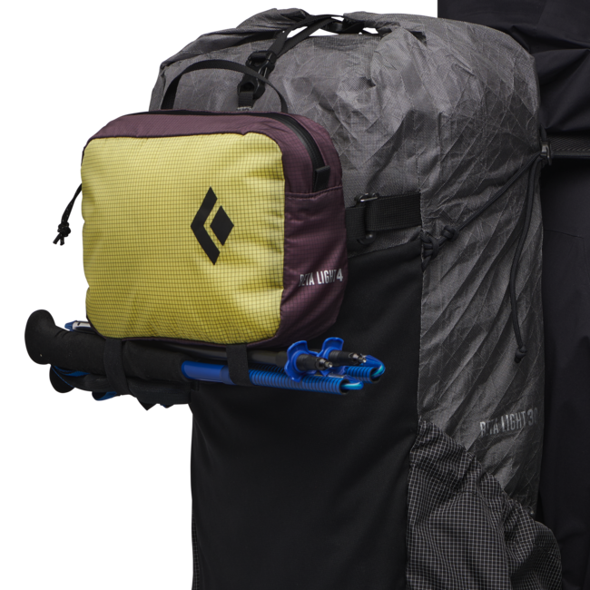 Black Diamond Betalight Satellite Stuff Sack, Mulberry-Sunflare
