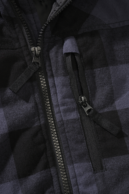 Brandit Lumber Vest, Black/Grey