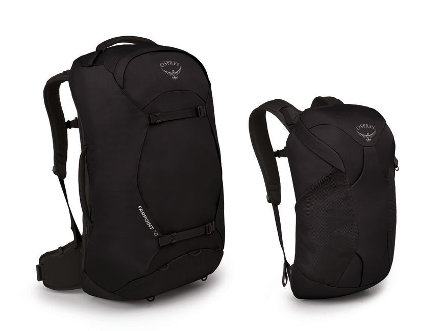 Osprey Farpoint 70 II Travel Backpack, Black