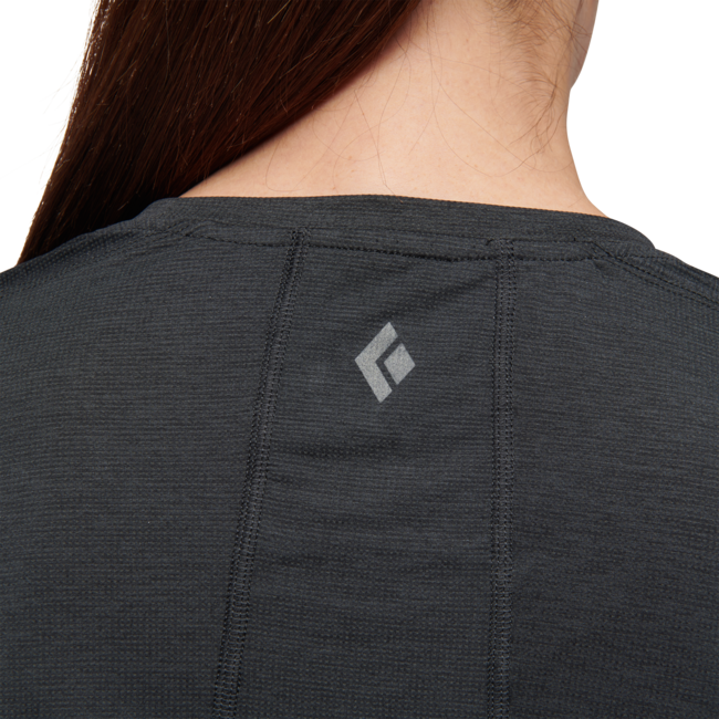 Black Diamond Women's Lightwire Tech T-Shirt, Black