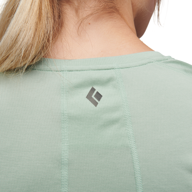Black Diamond Women's Lightwire Tech T-Shirt, Foam Green