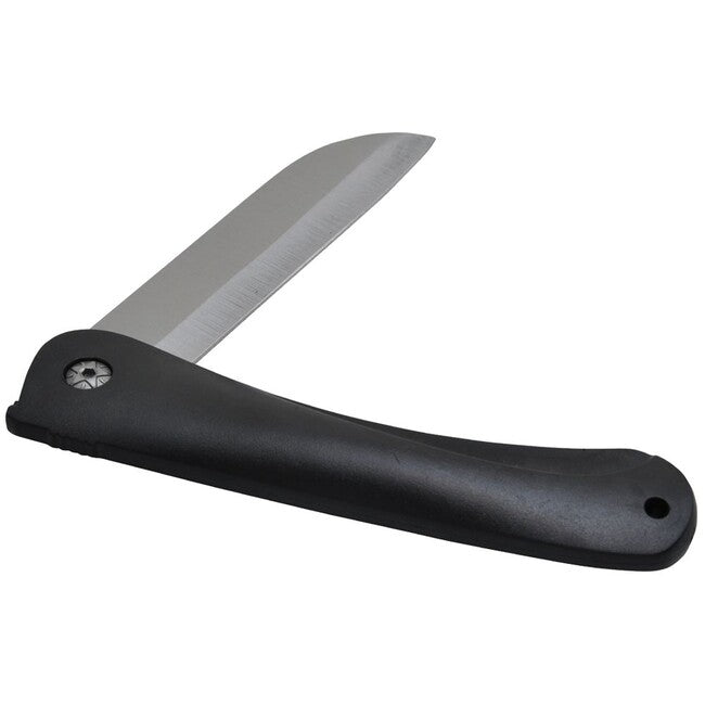 Baladeo ECO192 Birdy Pocket Knife, 8cm Blade, 2CR13 Steel, PP Handle, Black
