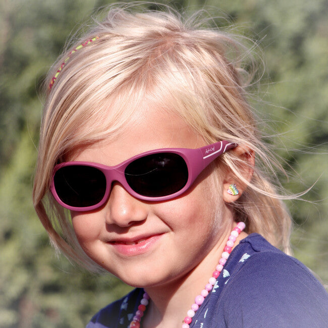 ActiveSol Kids @school sports Polarized Children's Sunglasses, Berry/Pink