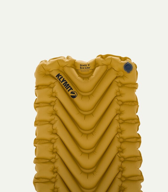 Klymit Static V Lite ECO Sleeping Pad, Light Gold