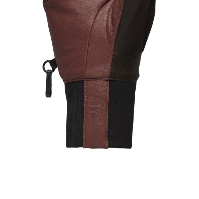 Black Diamond Session Knit Mitts Gloves, Cafe Brown-Mulled Cider