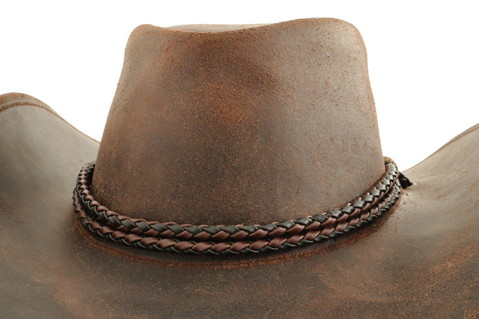 Origin Outdoors Trapper Leather Hat, Brown