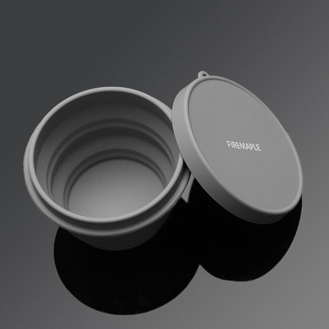 Fire Maple Collapsible Silicone Bowl 1L, Grey