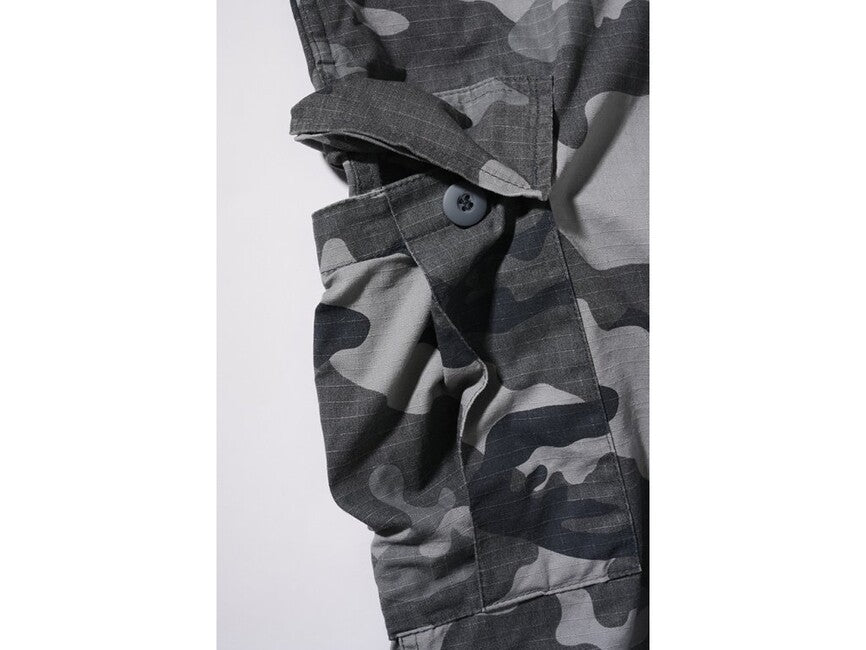 Brandit BDU Ripstop Shorts, Grey Camo