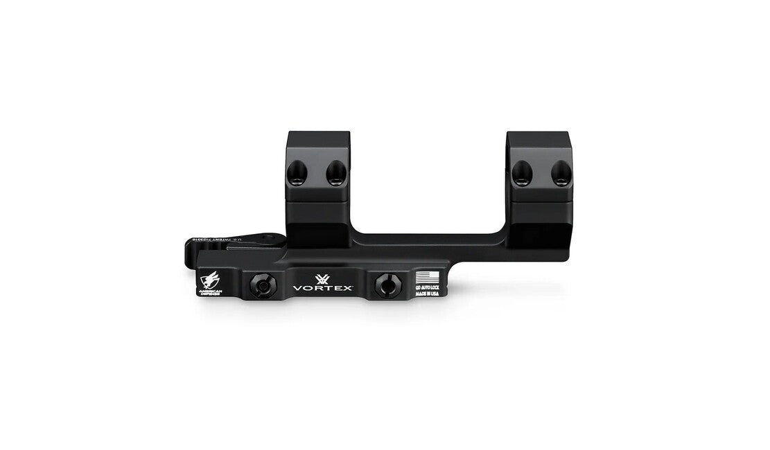 Vortex Optics Precision Tactical Quick-Release Picatinny Mount 30mm C.Mount 1.45