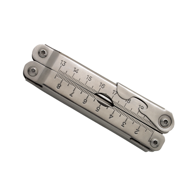 Baladeo TEM021 Abilis 3.0 Multitool, 14 Functions, Stainless Steel