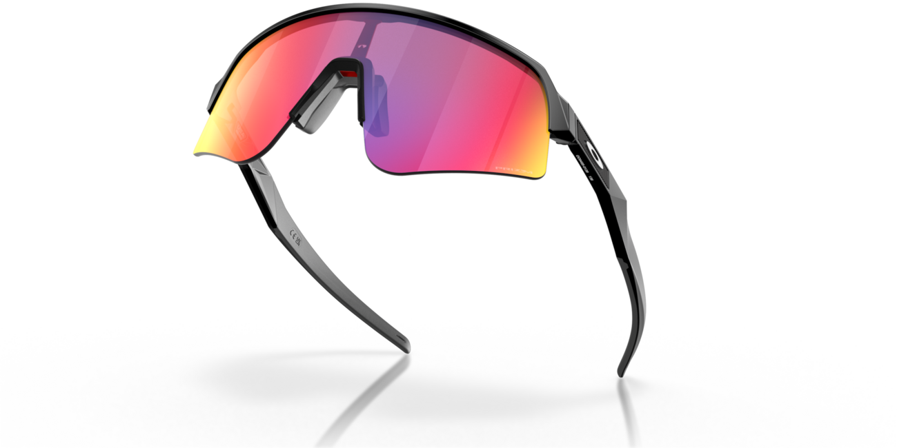 Oakley Sutro Lite Sweep Sunglasses, Matte Black Frame, Prizm Road Lenses
