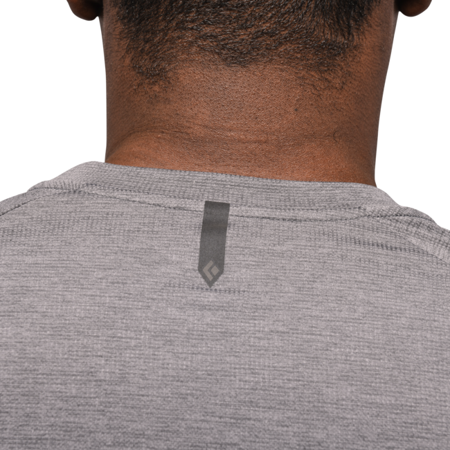 Black Diamond Lightwire Tech Men's Long Sleeve T-Shirt, Steel Grey