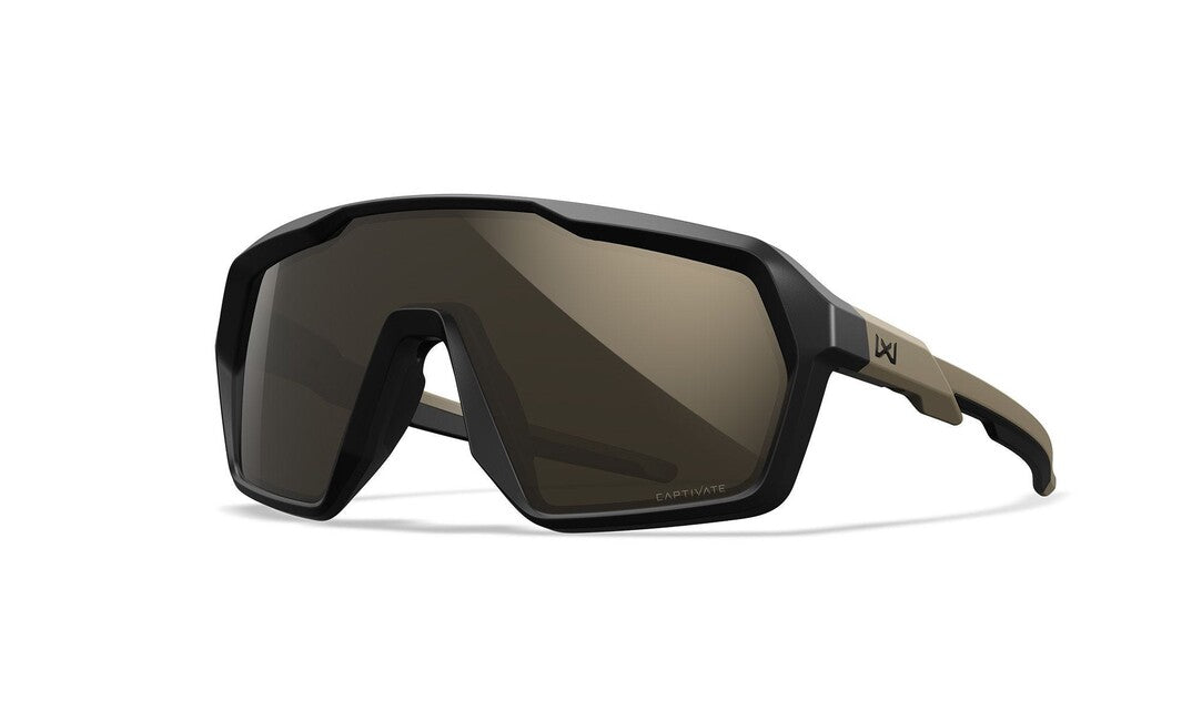 Wiley X Citadel Γυαλιά Ηλίου Captivate tungsten mirror/matte black/tan