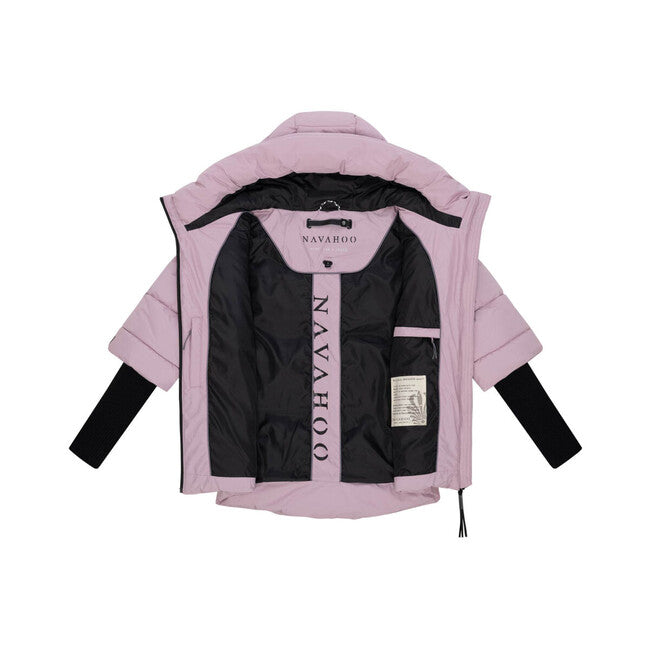Navahoo Women's Winter Jacket LOTUSHERZ XIV, Lilac Rose