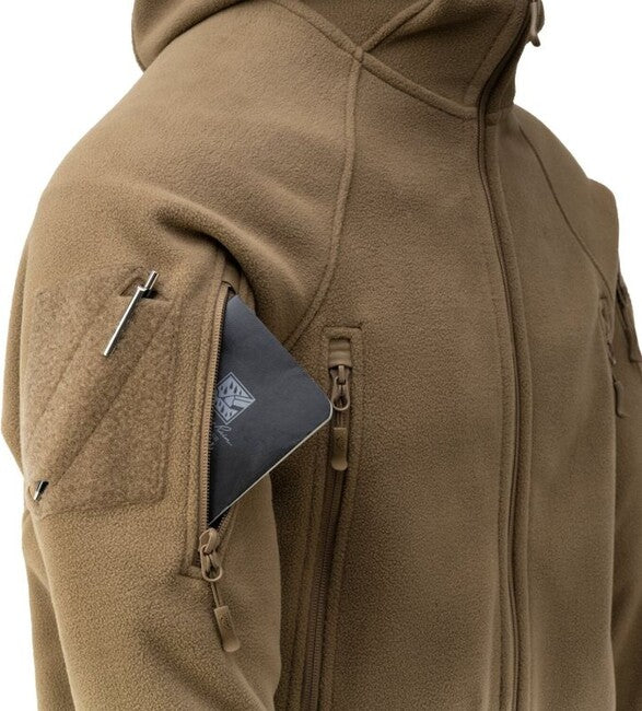 Helikon-Tex Patriot Mk 2 Hybrid Fleece Hoodie, Olive Green