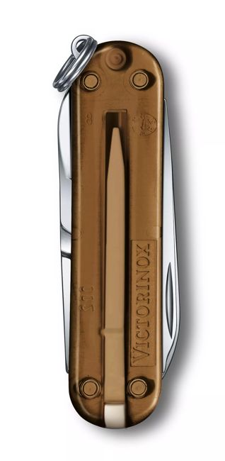 Victorinox Classic SD Pocket Knife, Brown