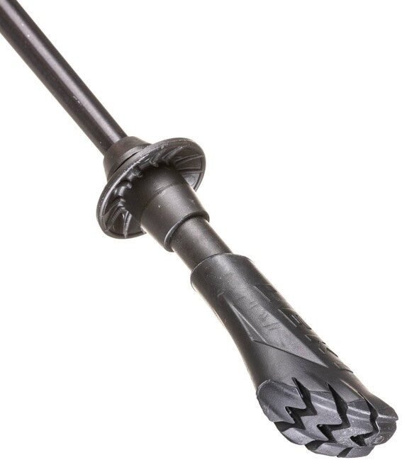 LEKI Spin Shark SL Nordic Walking Poles, Silver Grey-Dark Anthracite-Lime, 100-130 cm