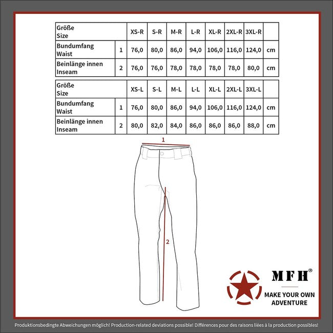 CZ Field Pants, M 95 CZ Camo