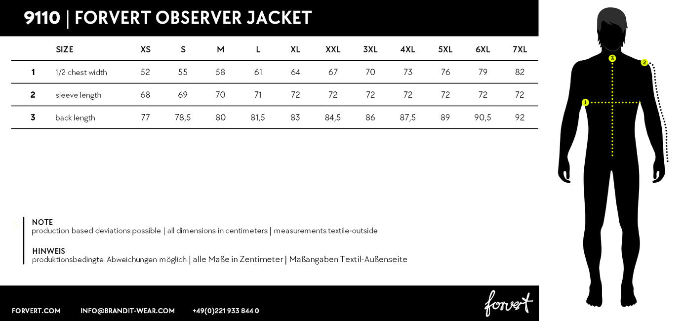 Brandit Forvert Observer Jacket, Olive