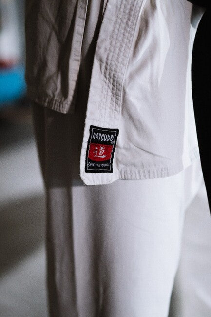 Katsudo Tiger Karate Kimono, White