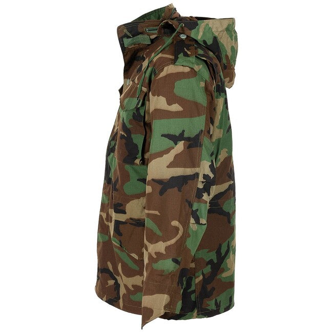MFH M68 American Field Jacket with Detachable Quilted Lining, Woodland