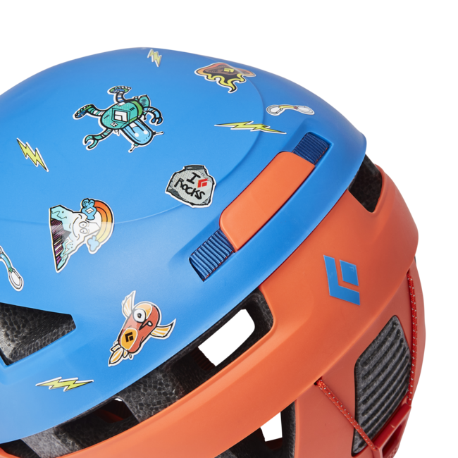 Black Diamond K Captain Climbing Helmet, Ultra Blue-Persimmon