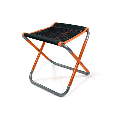 BasicNature Compact 2.0 Folding Chair, Black/Orange