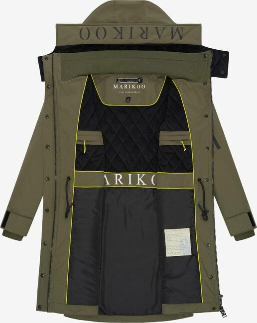Marikoo Women's Winter Jacket Anoukaa with Hood