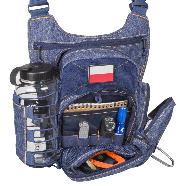 Helikon-Tex EDC Shoulder Bag, Melange Blue