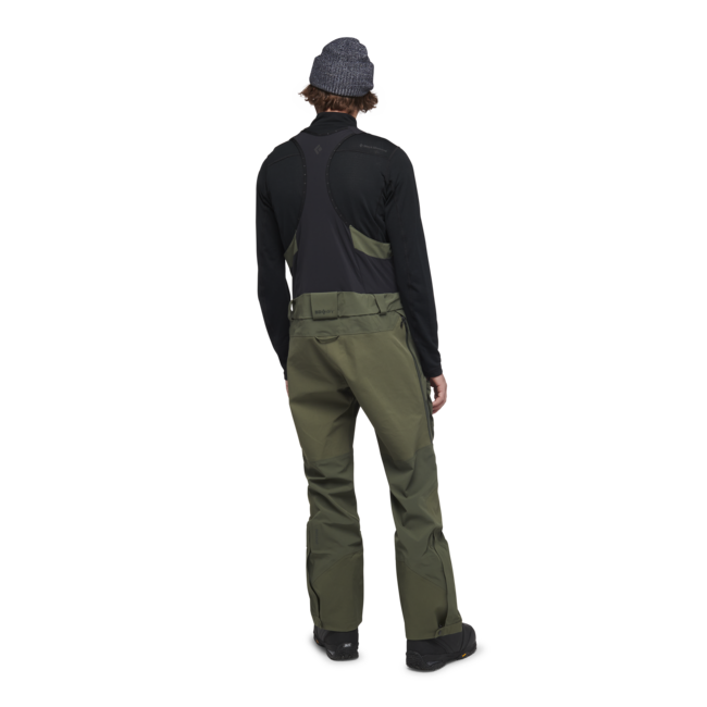Black Diamond Recon Stretch Pro Bibs Bib Men's Pants, Tundra