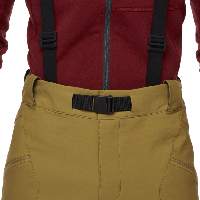 Black Diamond Men's Dawn Patrol Hybrid Pants, Dark Curry