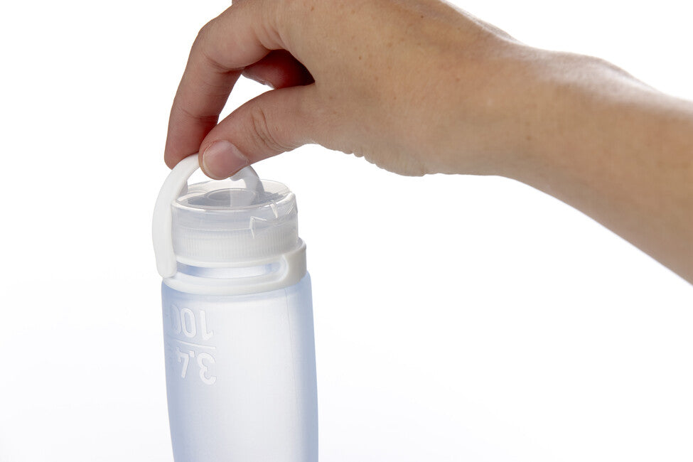 Humangear GoToob+ Silicone Liquid Container 100ml, Blue