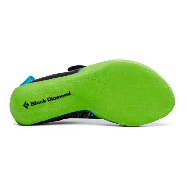 Black Diamond Momentum Kids Climbing Shoes, Envy Green