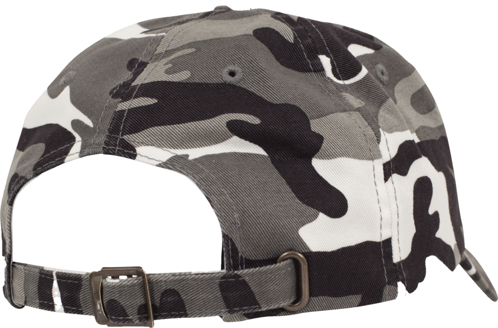 Brandit Low Profile Camo Cap, Urban Washed