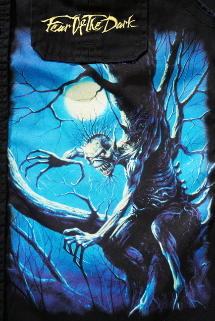 Brandit Iron Maiden Vintage Sleeveless Shirt FOTD, Black