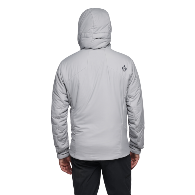 Black Diamond First Men's Light Stretch Hoodie, Pewter
