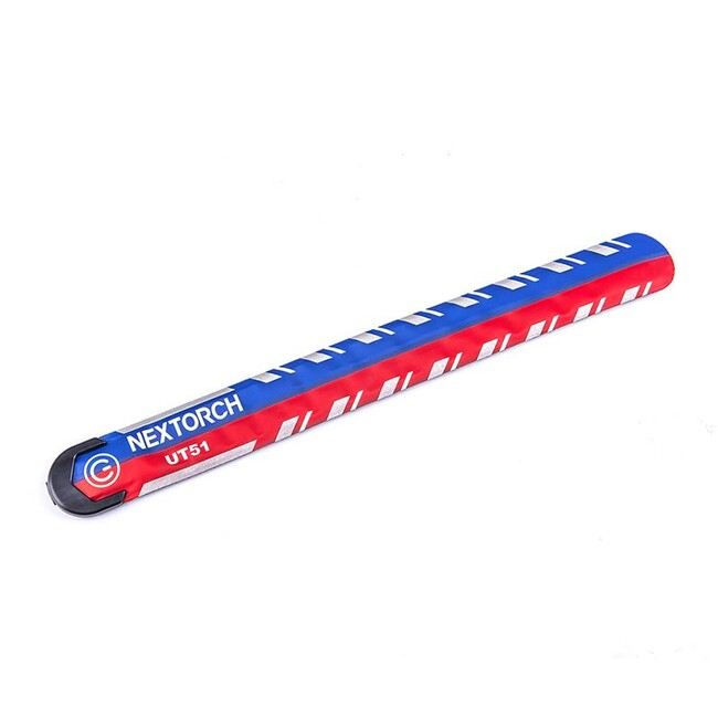 NexTorch UT51 Flashing Safety Tape, Red-Blue