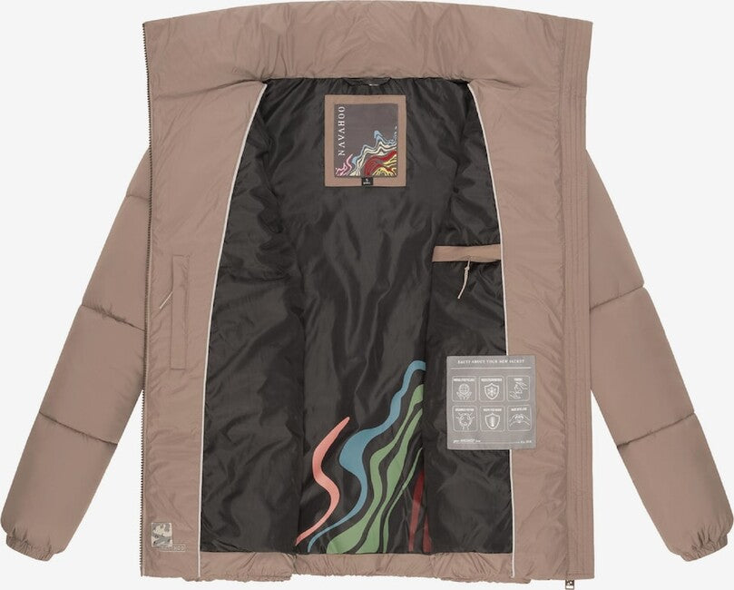 Navahoo Women's Short Winter Jacket Schokolinaa
