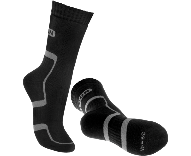 BENNON Trek Socks, Black/Grey
