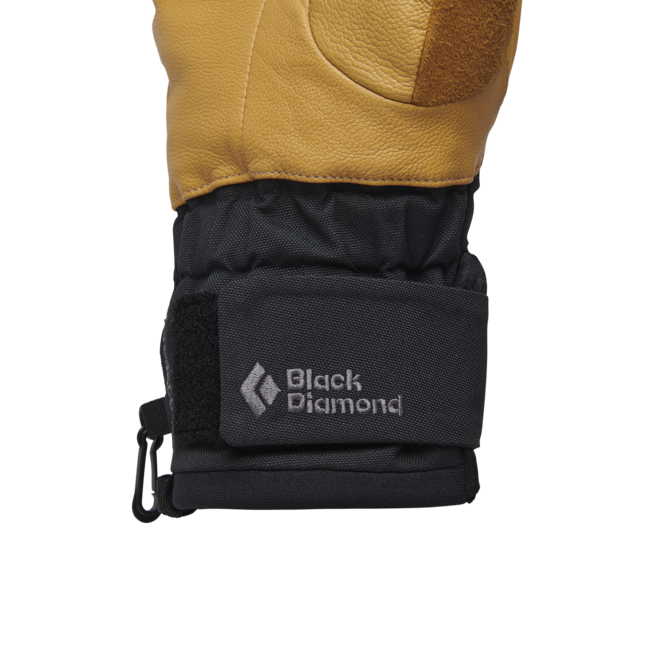 Black Diamond Legend Leather Gloves, Natural-Anthracite