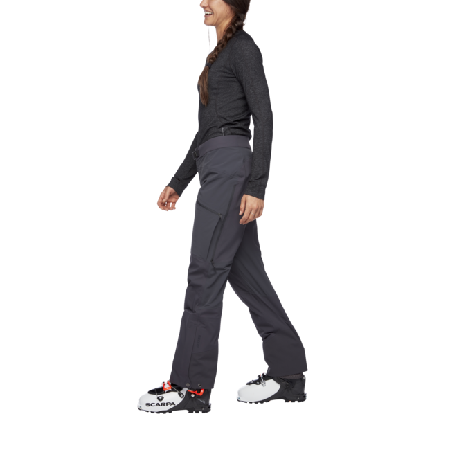 Black Diamond Women's Dawn Patrol Hybrid Pants, Carbon
