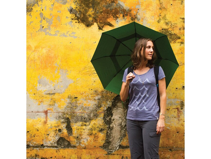 Lifeventure Medium Travel Umbrella, Purple