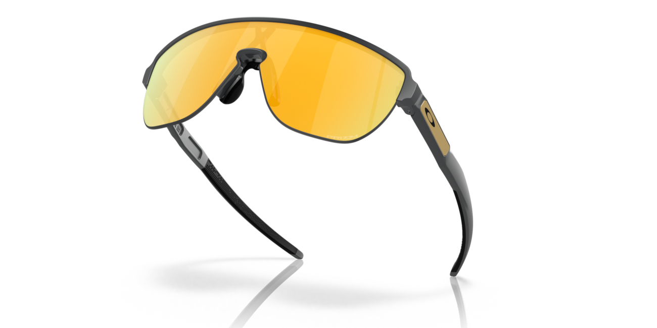 Oakley Corridor Sunglasses, Matte Carbon Frame, Prizm 24K Lenses, 42