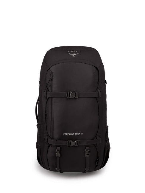 Osprey Farpoint Trek 55 II Travel Backpack, Black