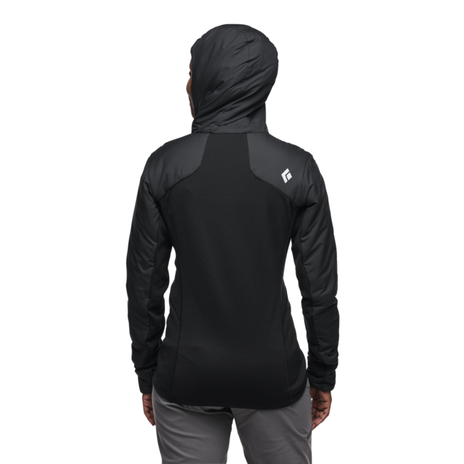 Black Diamond First Light Hybrid Women's Hoodie, Black