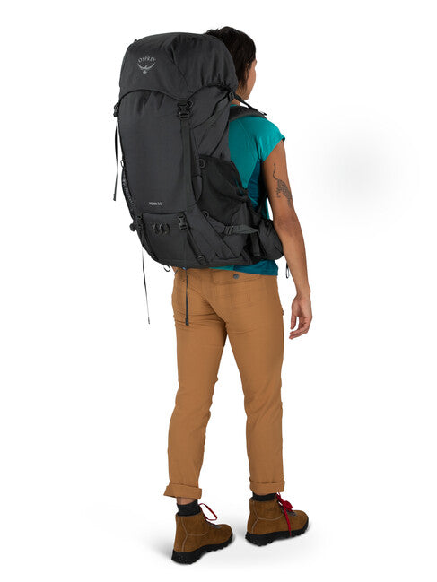 Osprey Renn 50 Hiking Backpack, Dark Charcoal/Gray Wolf