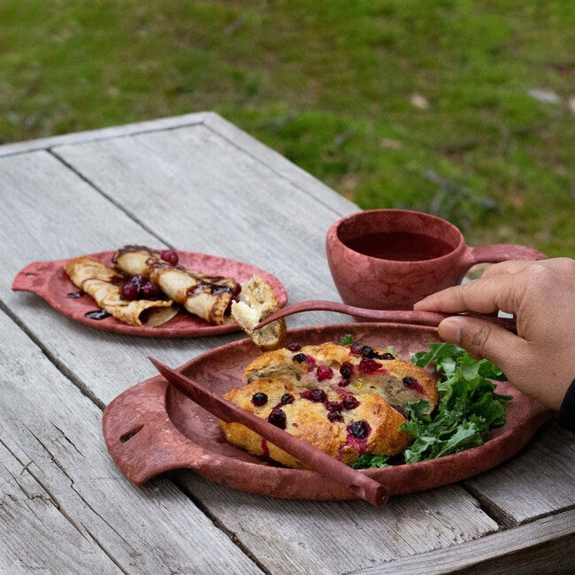Kupilka Cutlery Σετ Μαχαιροπίρουνων σε Συσκευασία, πράσινο