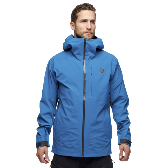 Black Diamond Recon Stretch Ski Shell Women's Men's Jacket, Kingfisher