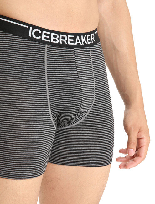 Icebreaker Men's Anatomica Boxers, Grey