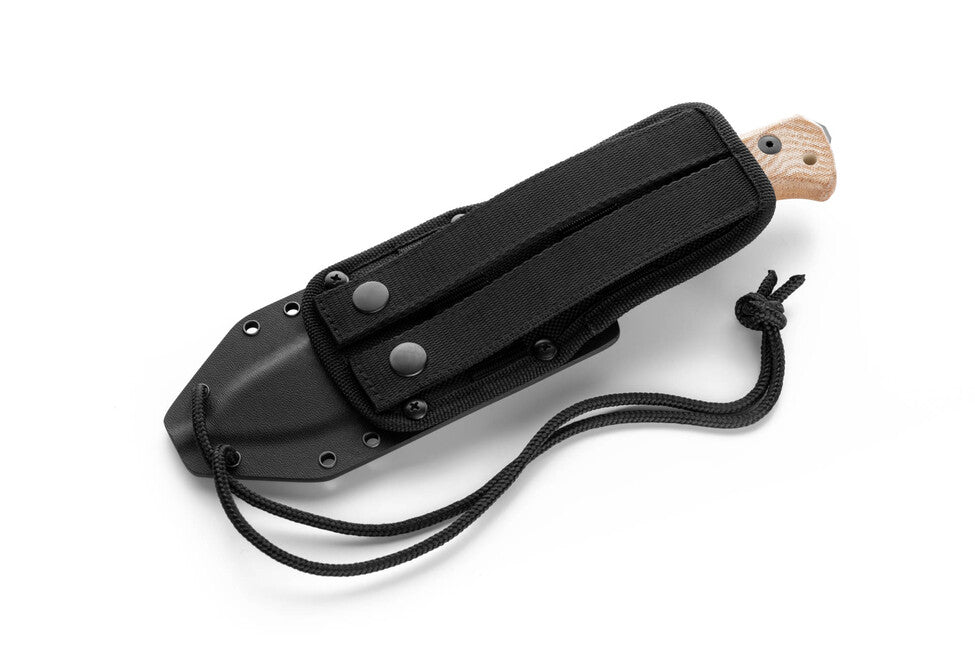 Lionsteel T6B CVN Long Knife with Micarta Handle